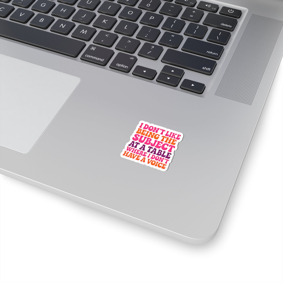 No Seat Without Voice Sticker | Amity in Bloom Original