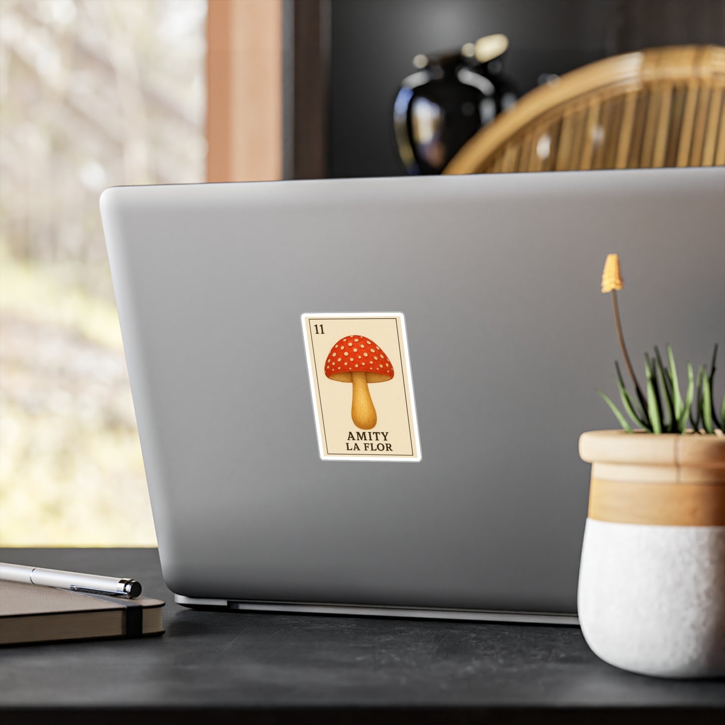 Amity La Flor Lotería Sticker | Amity in Bloom Original Design