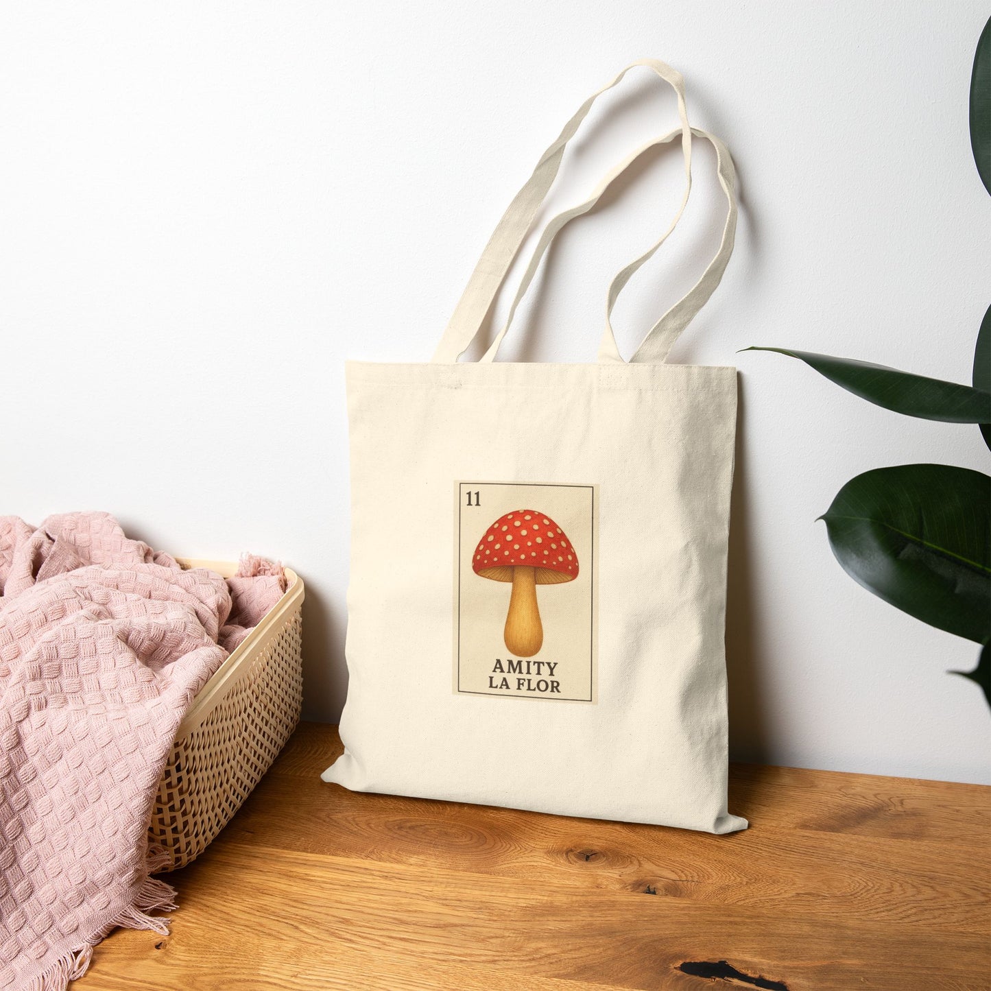 Amity La Flor Lotería Tote Bag | Amity in Bloom Original Design