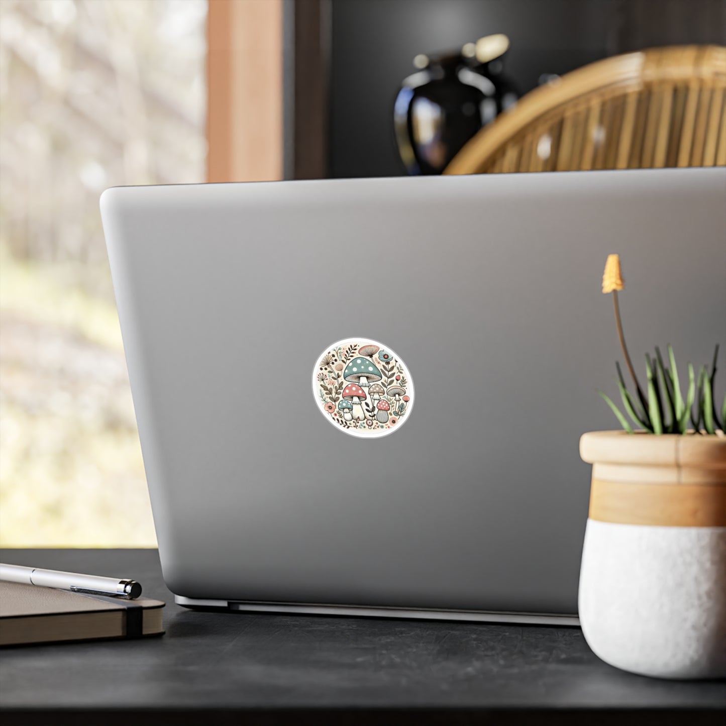 Towering Toadstools Vinyl Sticker | Amity in Bloom Original Design