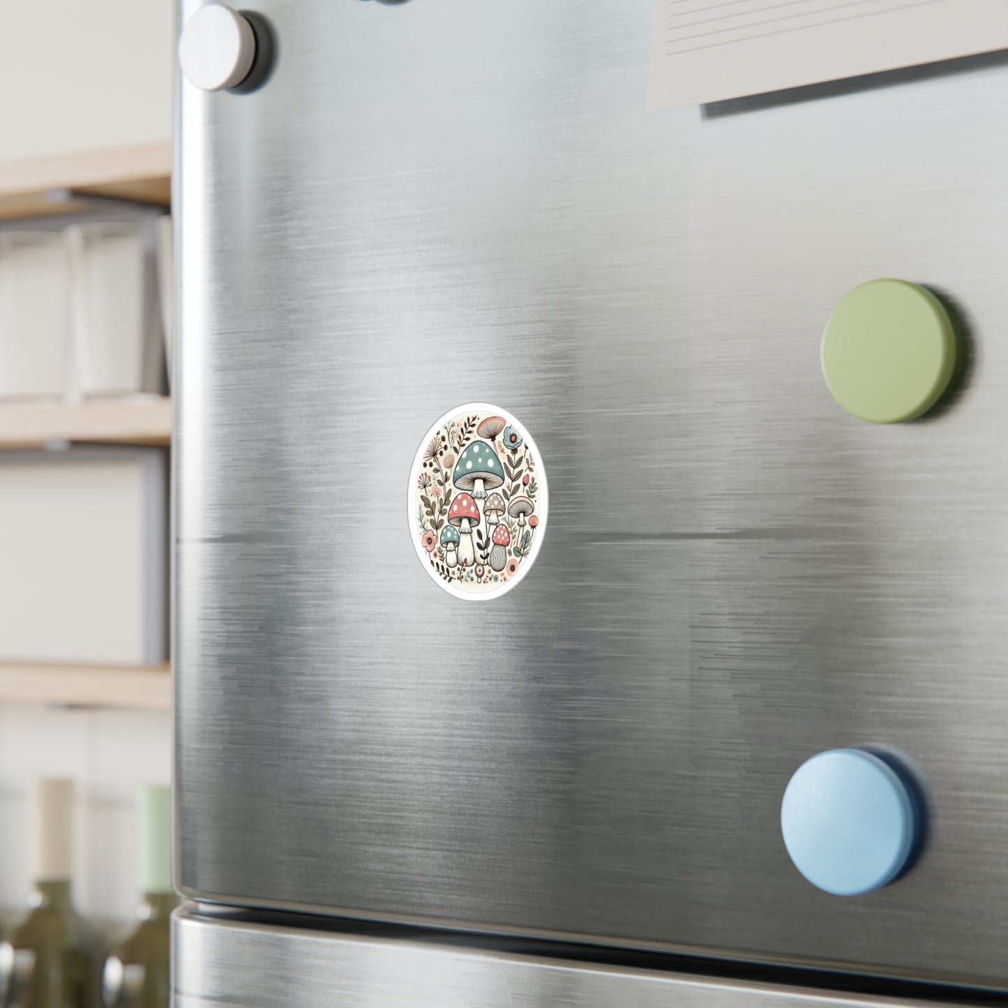 Towering Toadstools Vinyl Sticker | Amity in Bloom Original Design