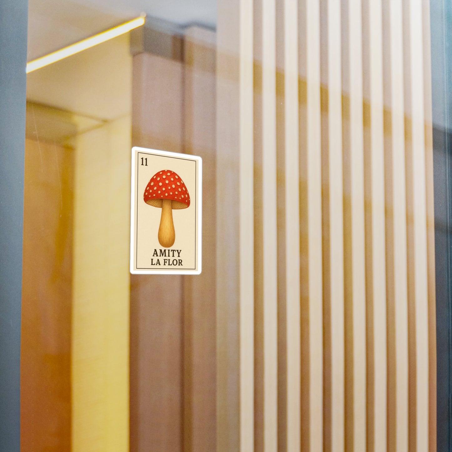 Amity La Flor Lotería Sticker | Amity in Bloom Original Design
