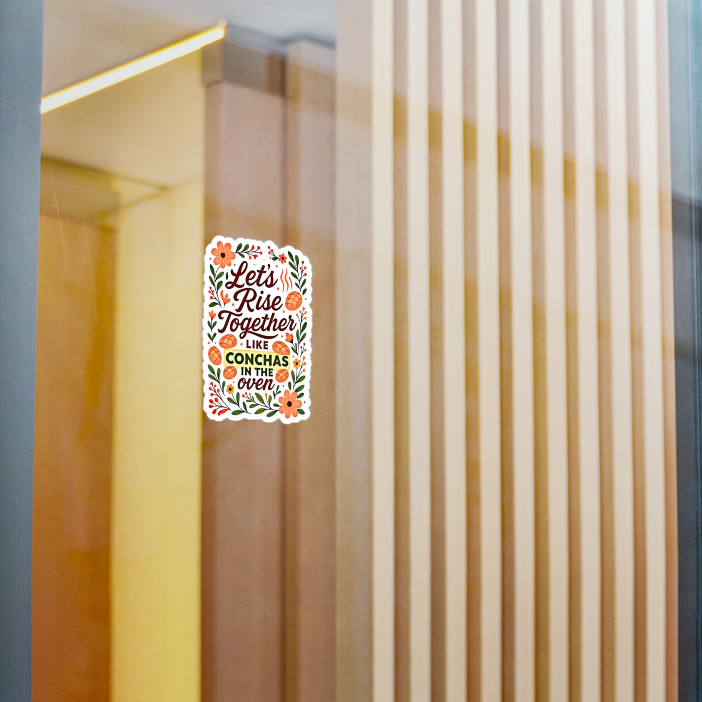Let’s Rise Together – Conchas Sticker | Amity in Bloom Original