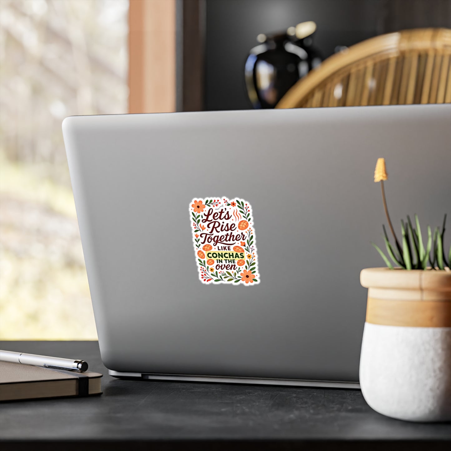 Let’s Rise Together – Conchas Sticker | Amity in Bloom Original