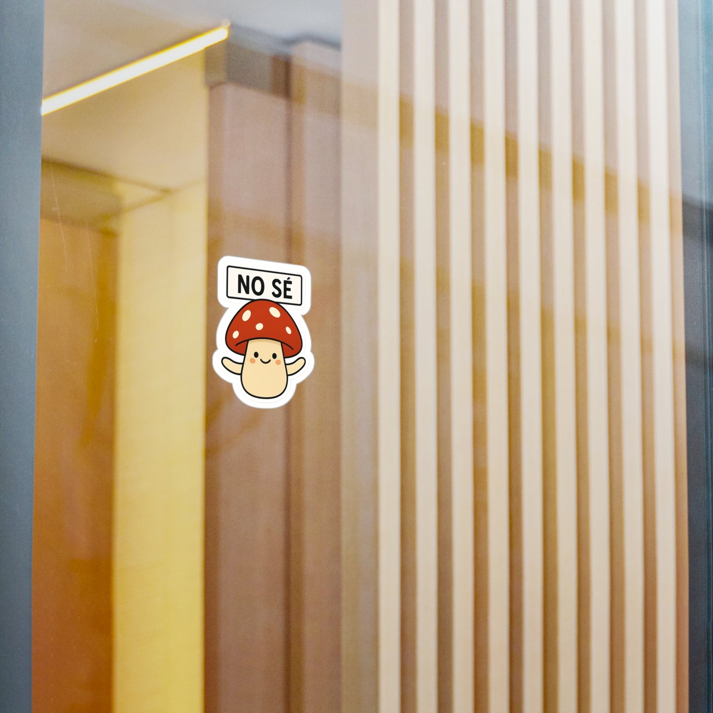 “No Sé” Mush Sticker | Amity in Bloom Original Design