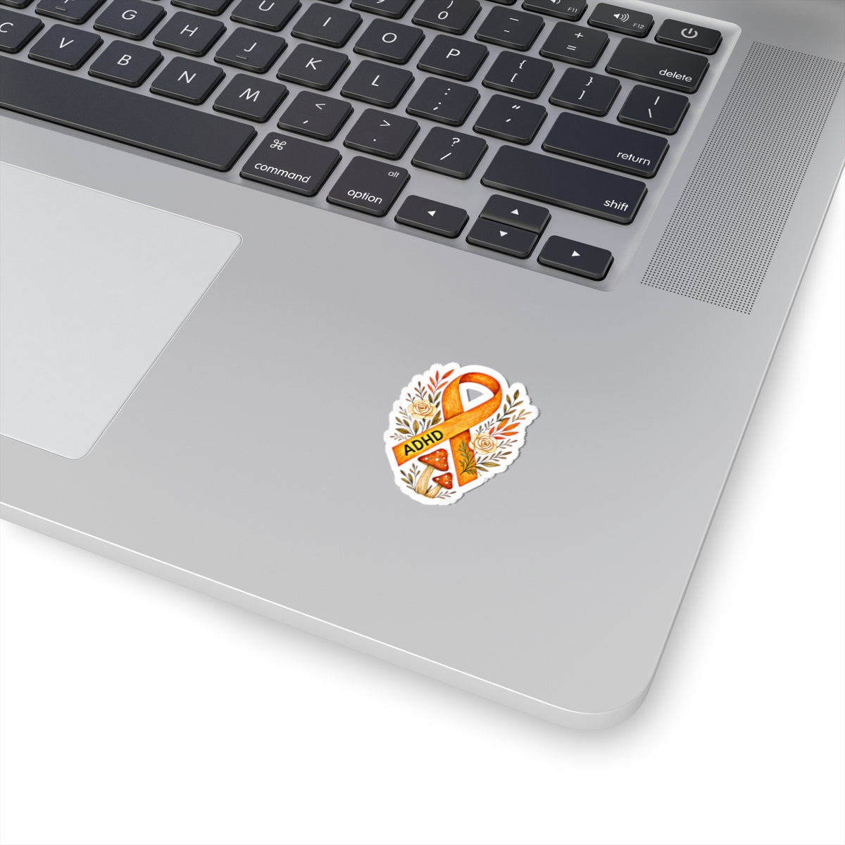 🧡 ADHD Awareness Ribbon Sticker Awareness Sticker | Amity in Bloom Original