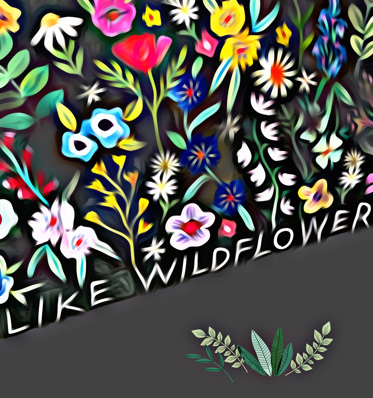 "Spread Kindness Like Wildflowers" Zipper Pouch – by Natural Life