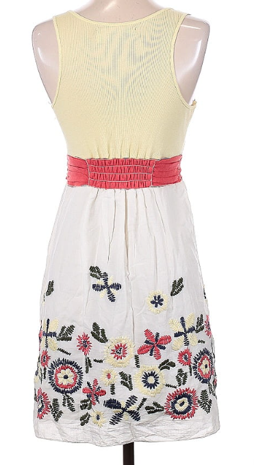 Chelsea & Violet Embroidered Garden Dress - Sz Sm