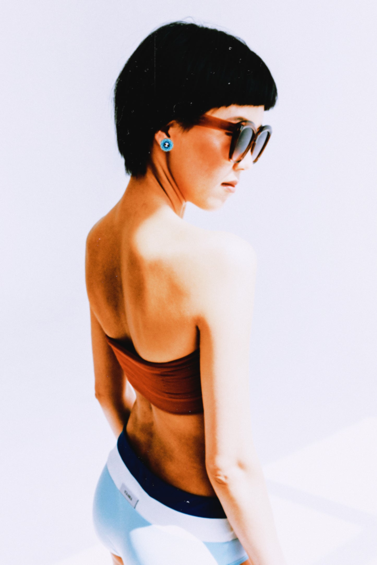 Blue Moon · Button Bestie Earring | Amity in Bloom Original
