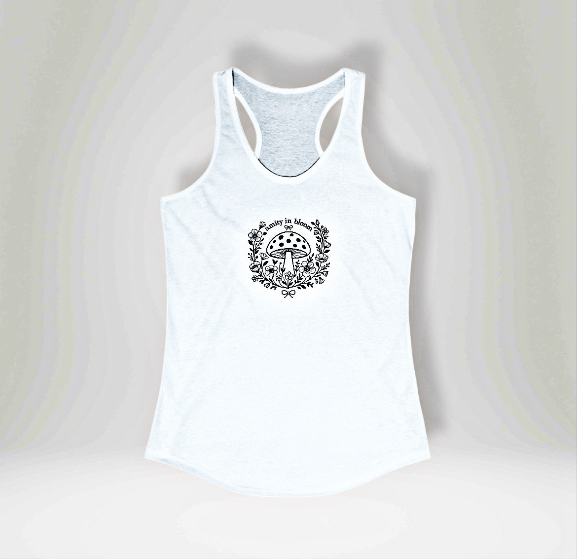 AIB Simple Racerback Tank | Amity in Bloom Original