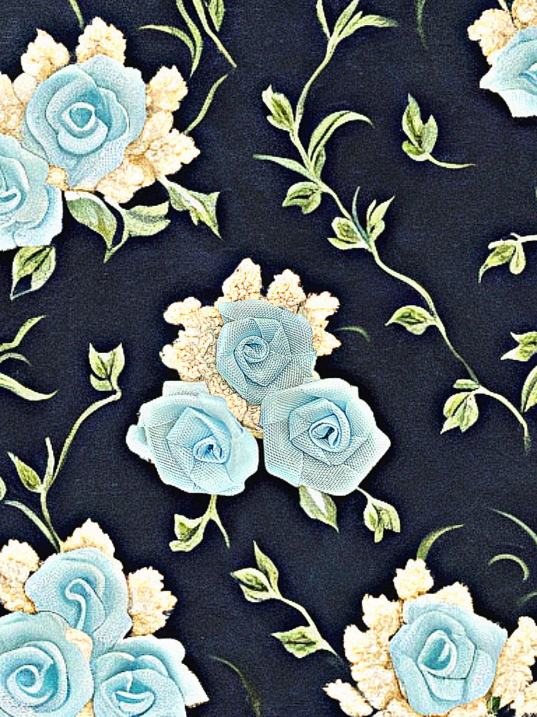 Cornflower Rose Garden Keepsake Set | Amity in Bloom Upcycled Design