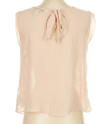 Blush & Lace Layered Top - Sz S