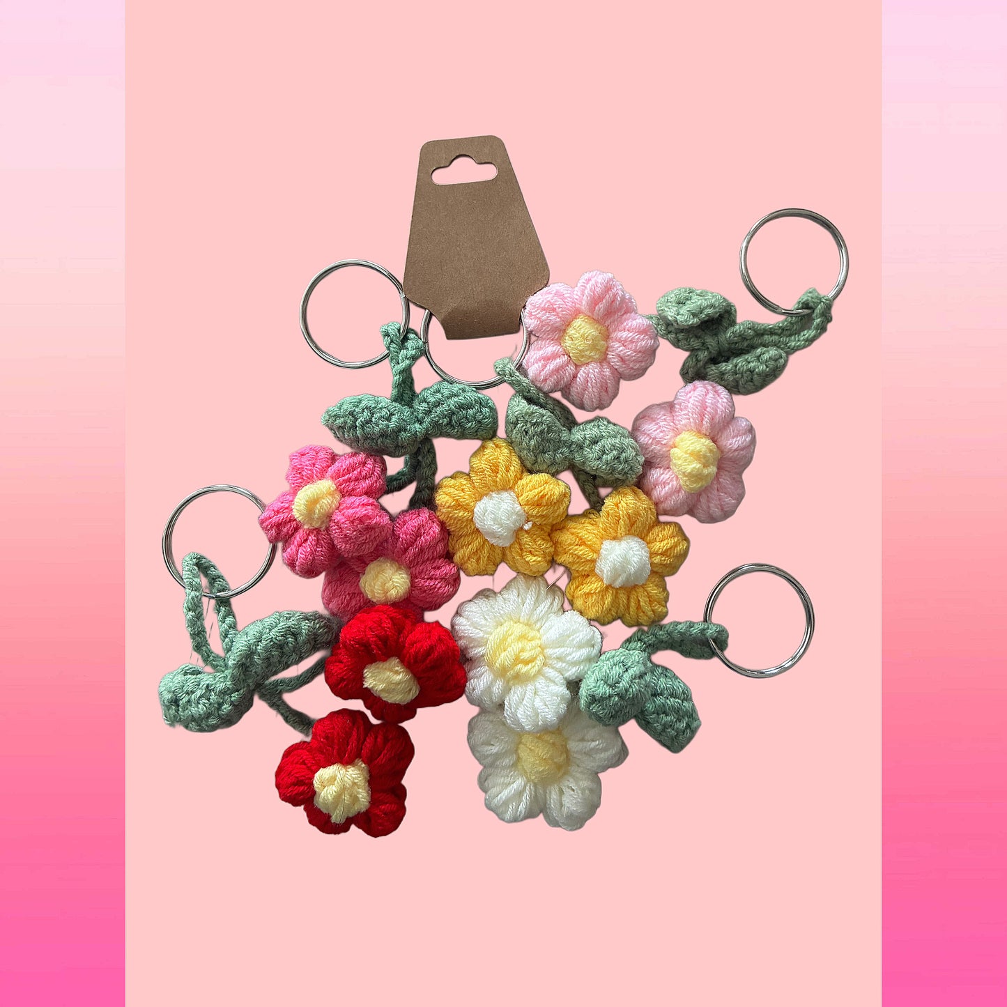 🌼 Bloom Buddies Crochet Keychains | Amity in Bloom Original