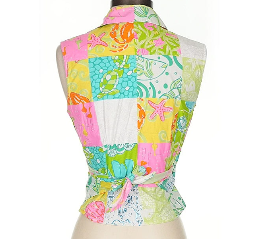 Lilly Pulitzer Sleeveless Blouse - Sz 4