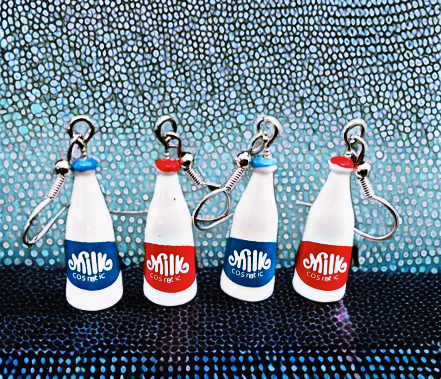 🥛 Harvey Milk Pride Earrings – Amity in Bloom Original