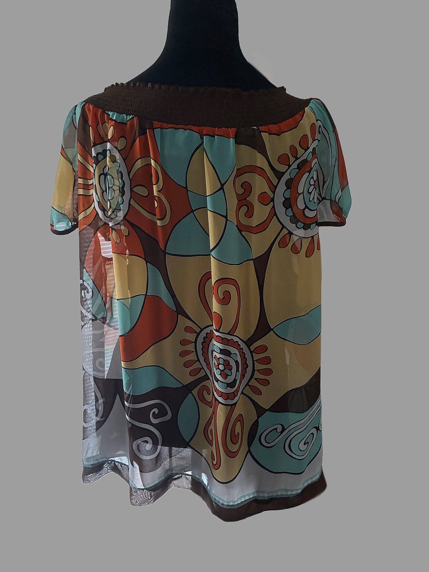 Spin Me Vintage Blouse - Sz M-L