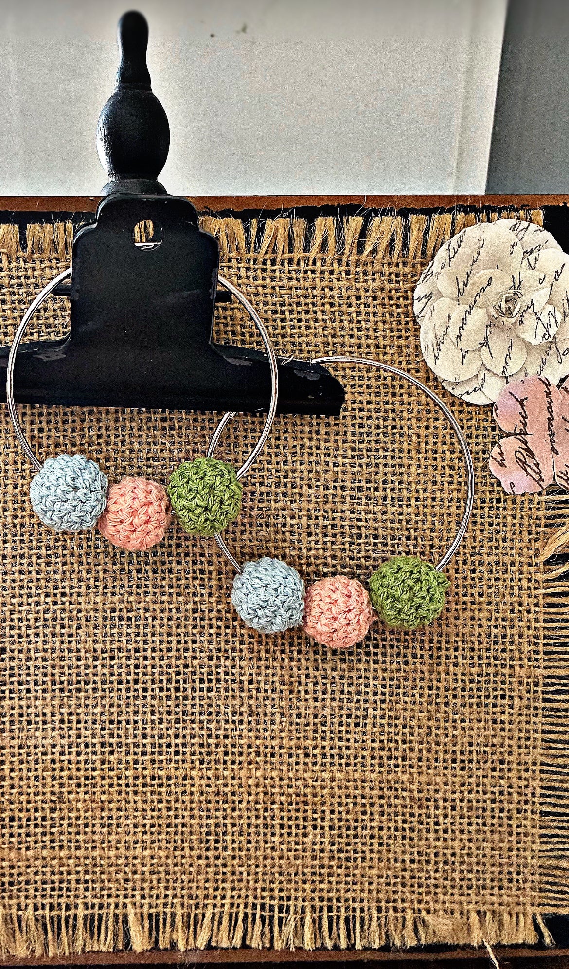 Garden Muse Hoops | Amity in Bloom Original