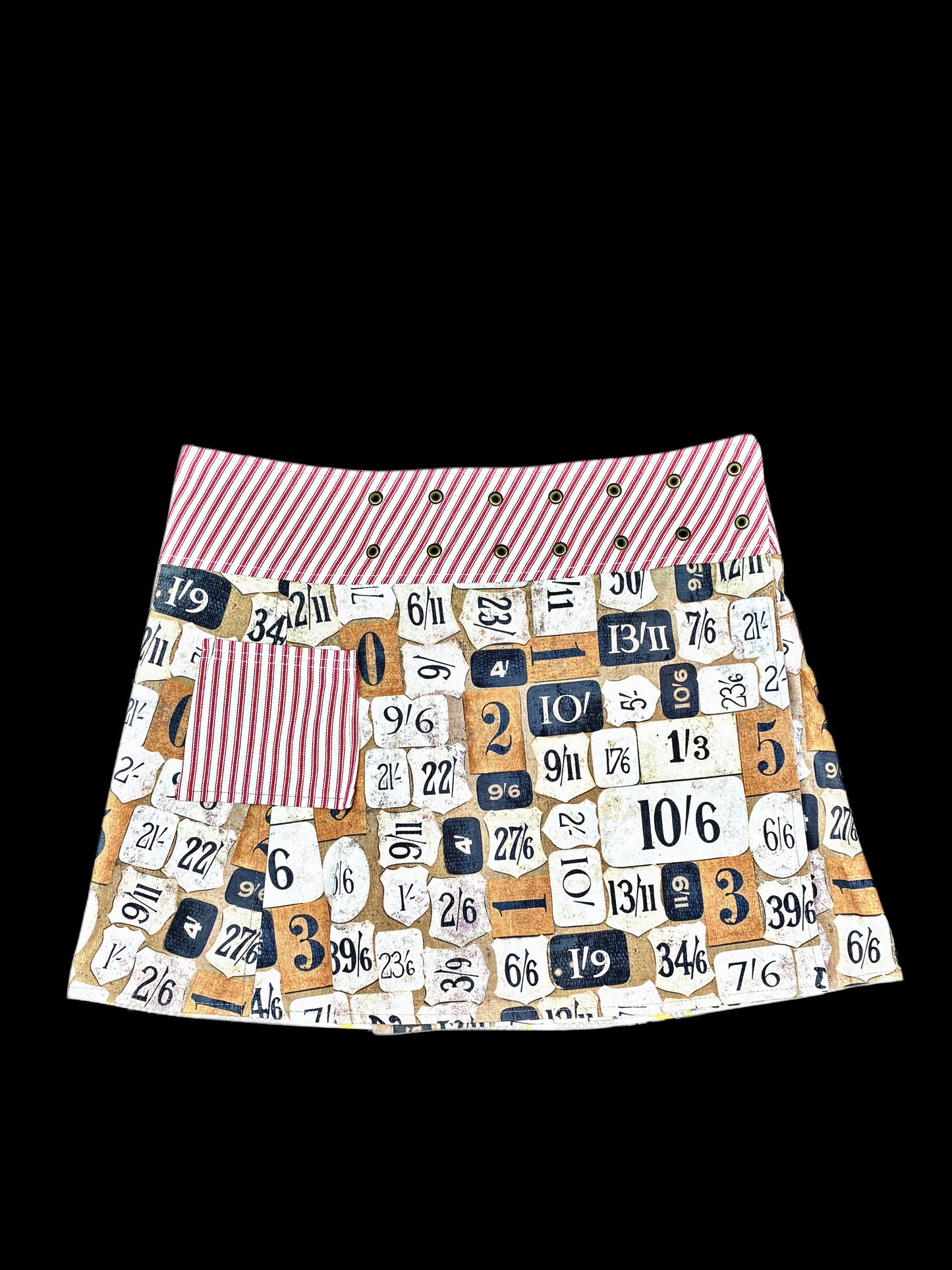 🌼 Double Take Daydream – Reversible Upcycled Wrap Skirt