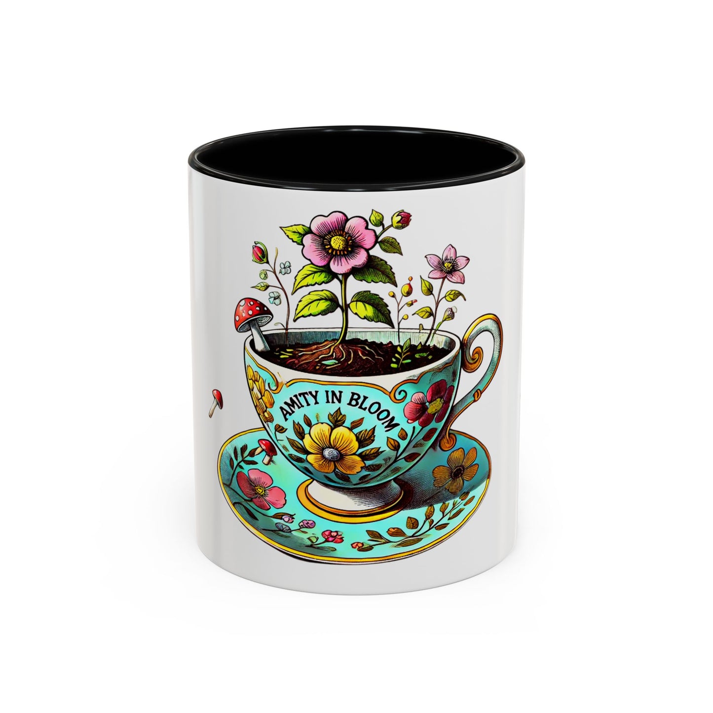 TeaCup on a MugCup | Amity in Bloom Original Design
