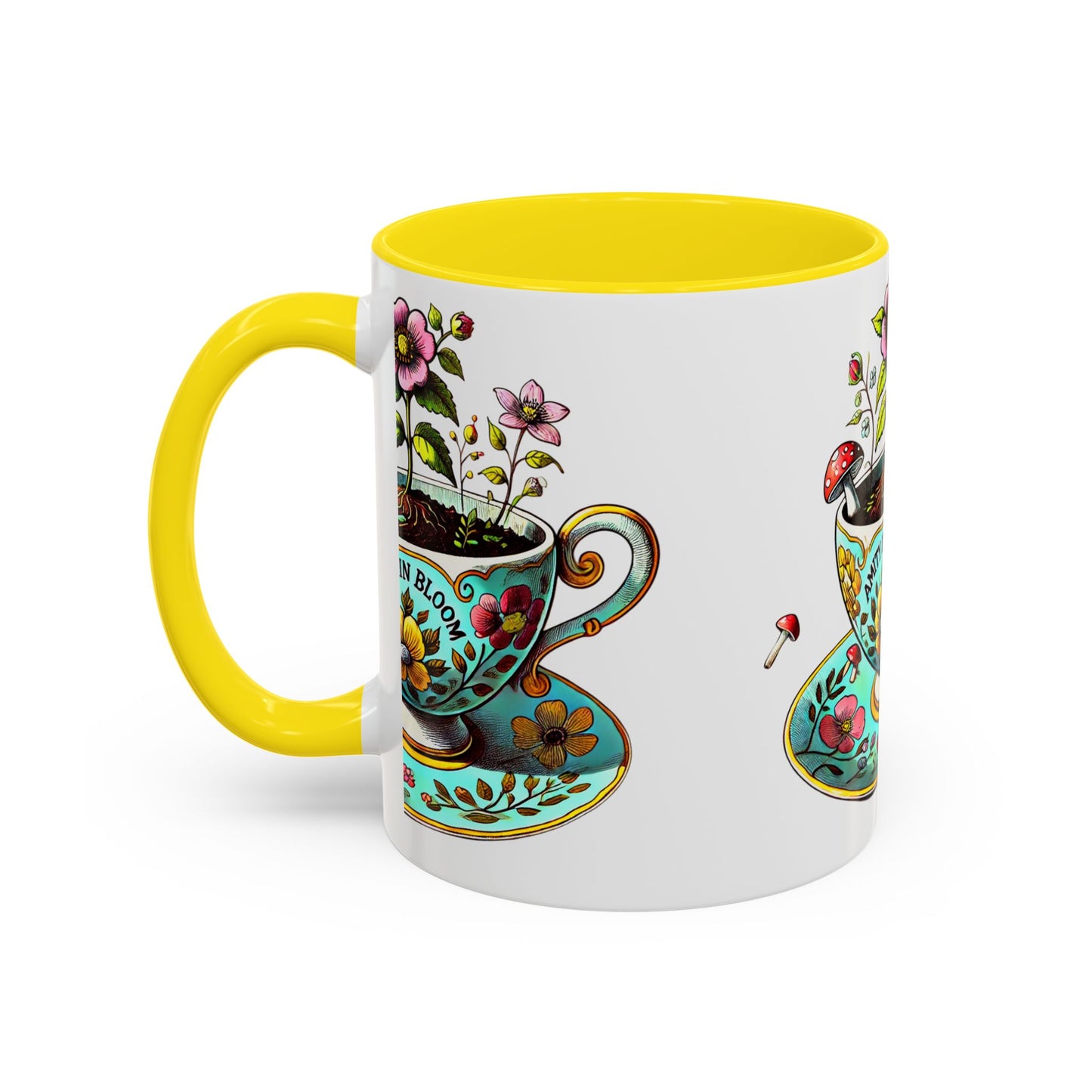 TeaCup on a MugCup | Amity in Bloom Original Design