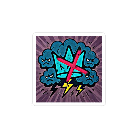 🚫 No Kings – Amity in Bloom Original Sticker