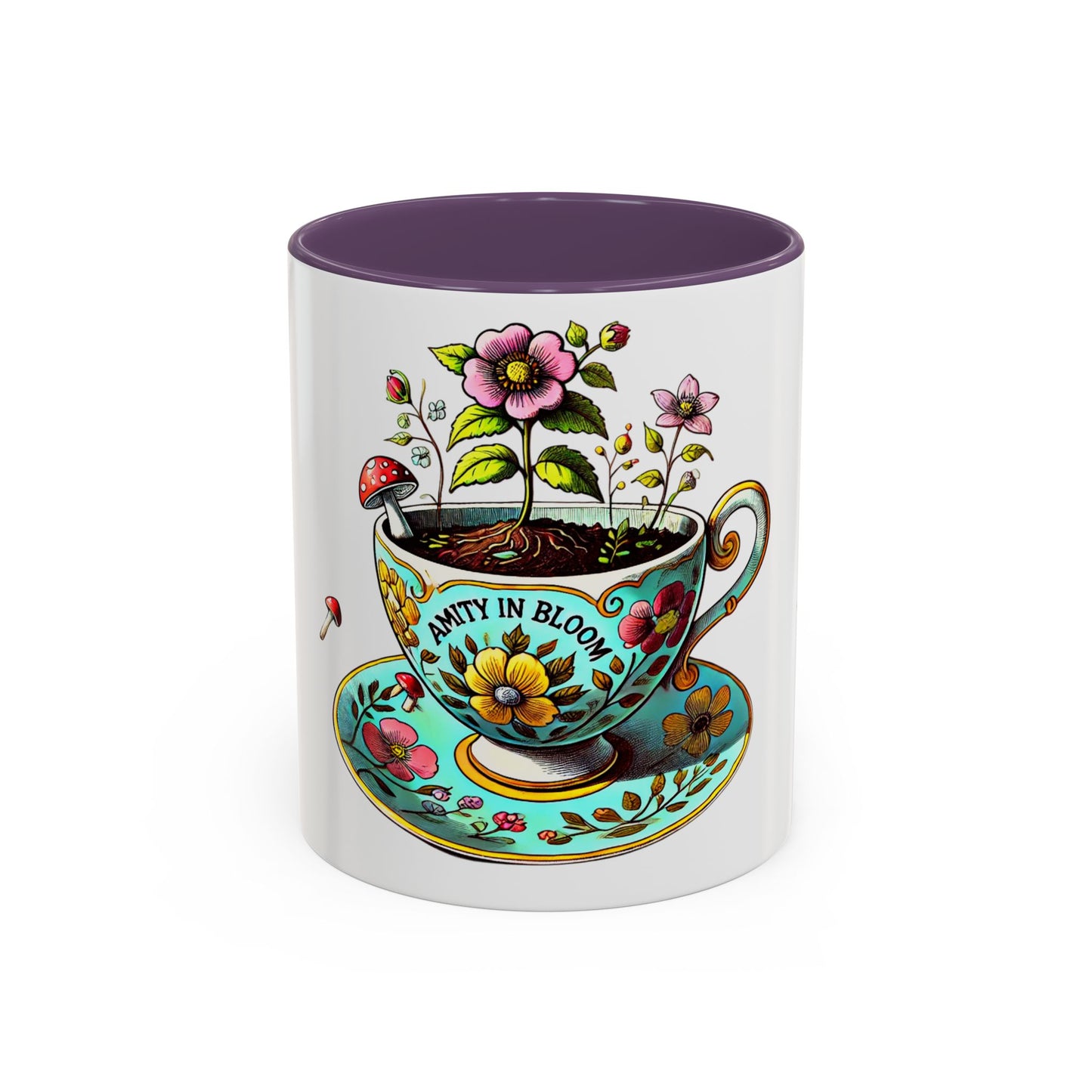TeaCup on a MugCup | Amity in Bloom Original Design
