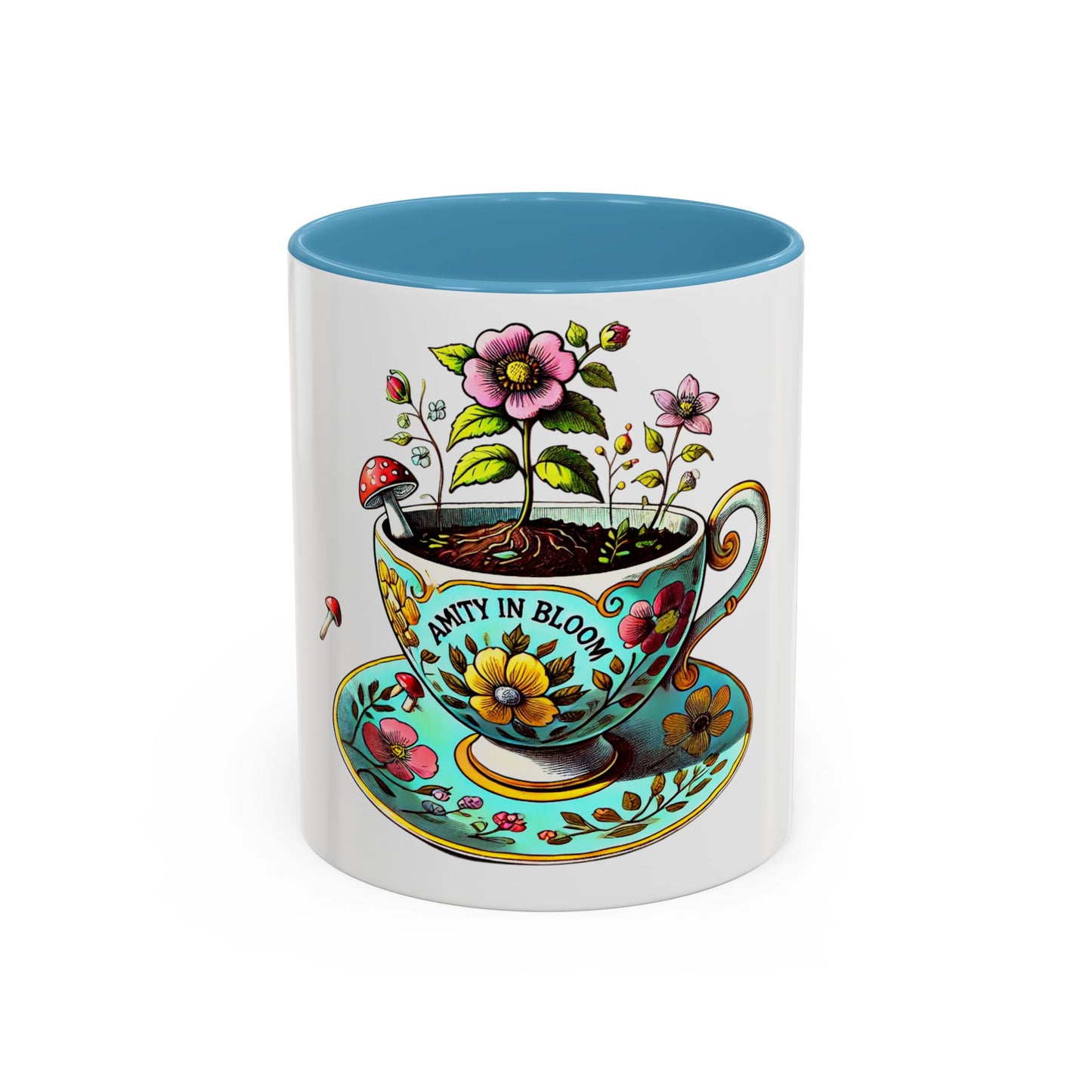 TeaCup on a MugCup | Amity in Bloom Original Design