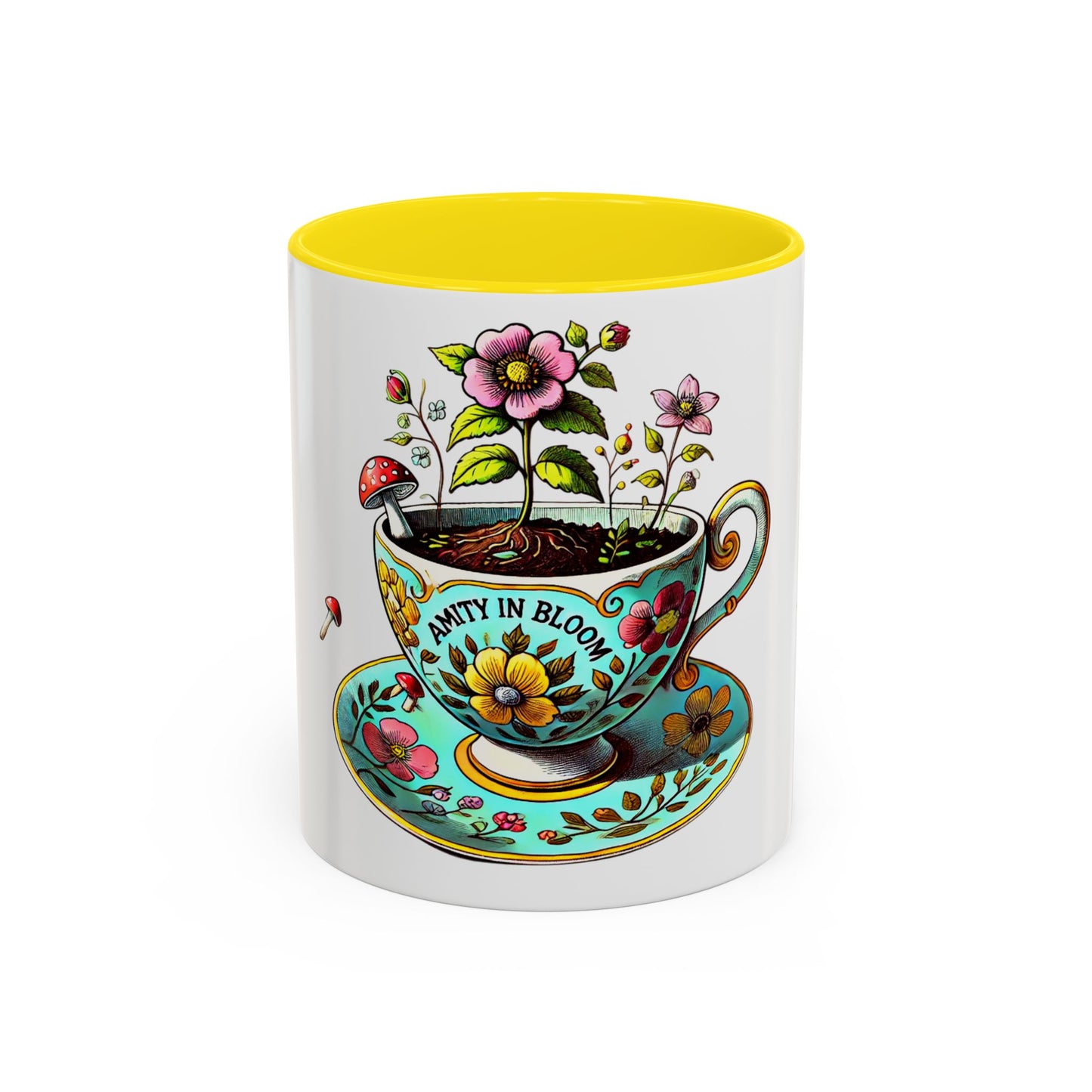 TeaCup on a MugCup | Amity in Bloom Original Design
