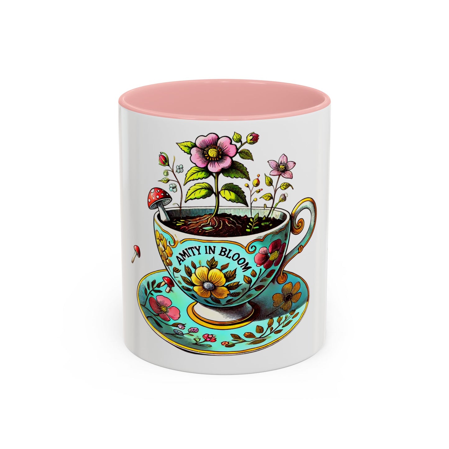 TeaCup on a MugCup | Amity in Bloom Original Design