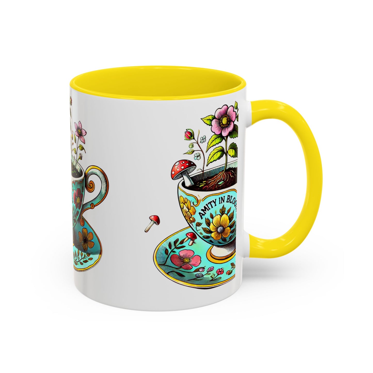 TeaCup on a MugCup | Amity in Bloom Original Design