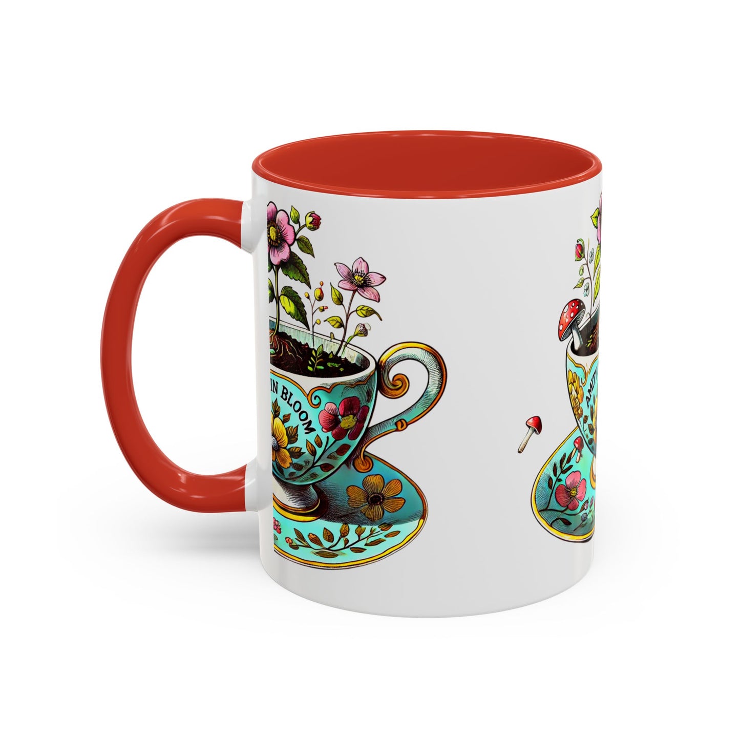 TeaCup on a MugCup | Amity in Bloom Original Design
