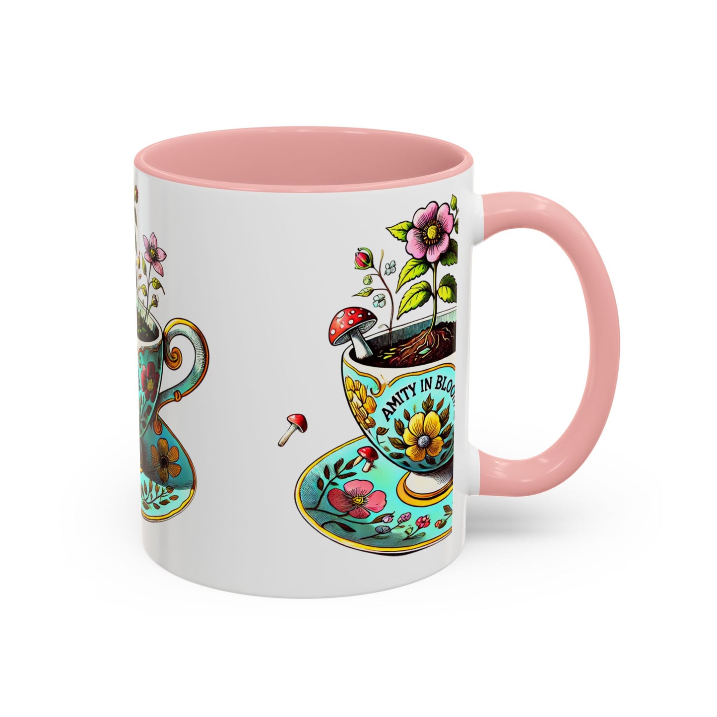 TeaCup on a MugCup | Amity in Bloom Original Design