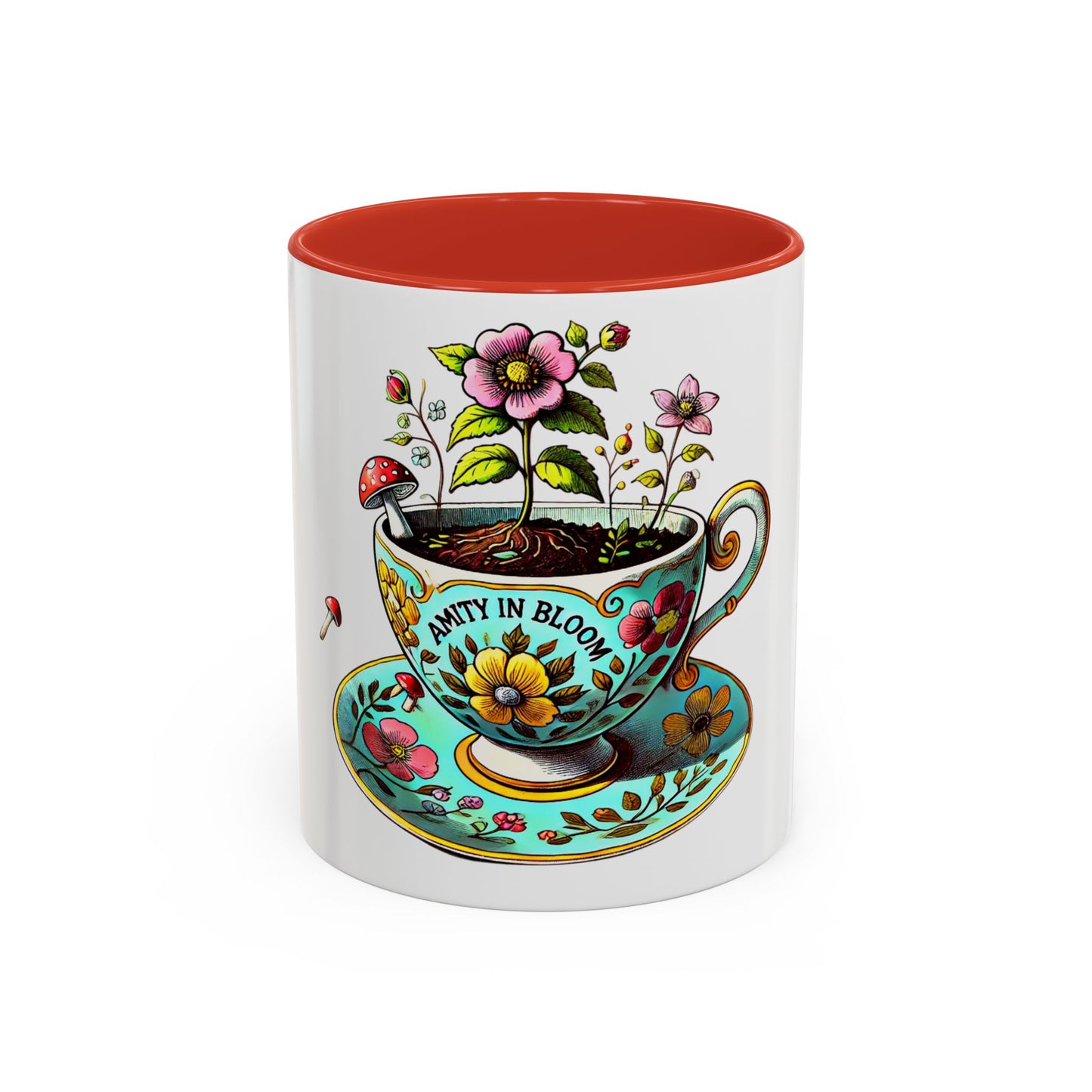 TeaCup on a MugCup | Amity in Bloom Original Design