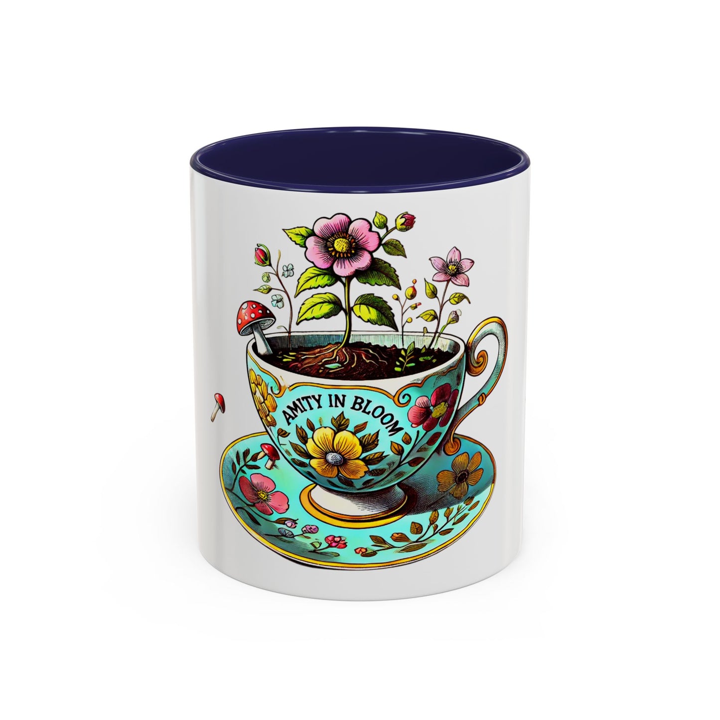 TeaCup on a MugCup | Amity in Bloom Original Design