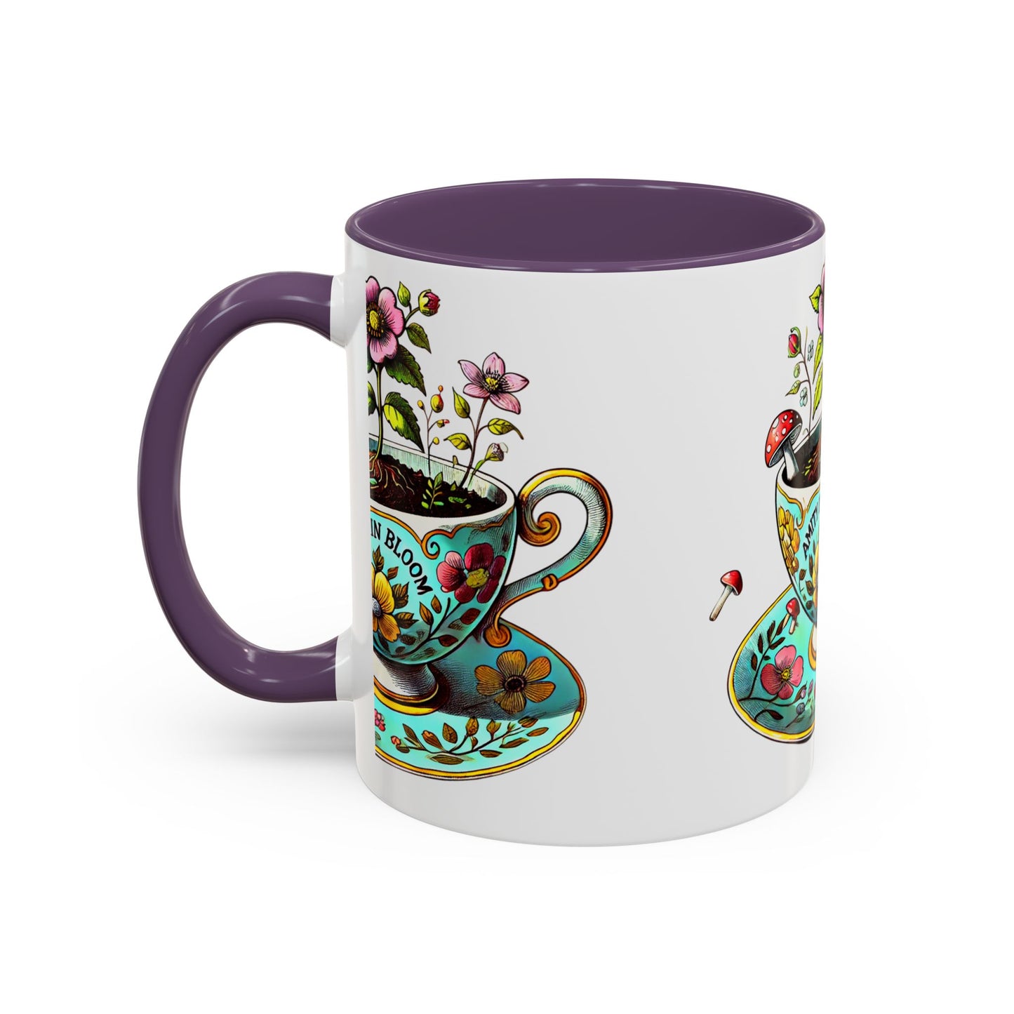 TeaCup on a MugCup | Amity in Bloom Original Design