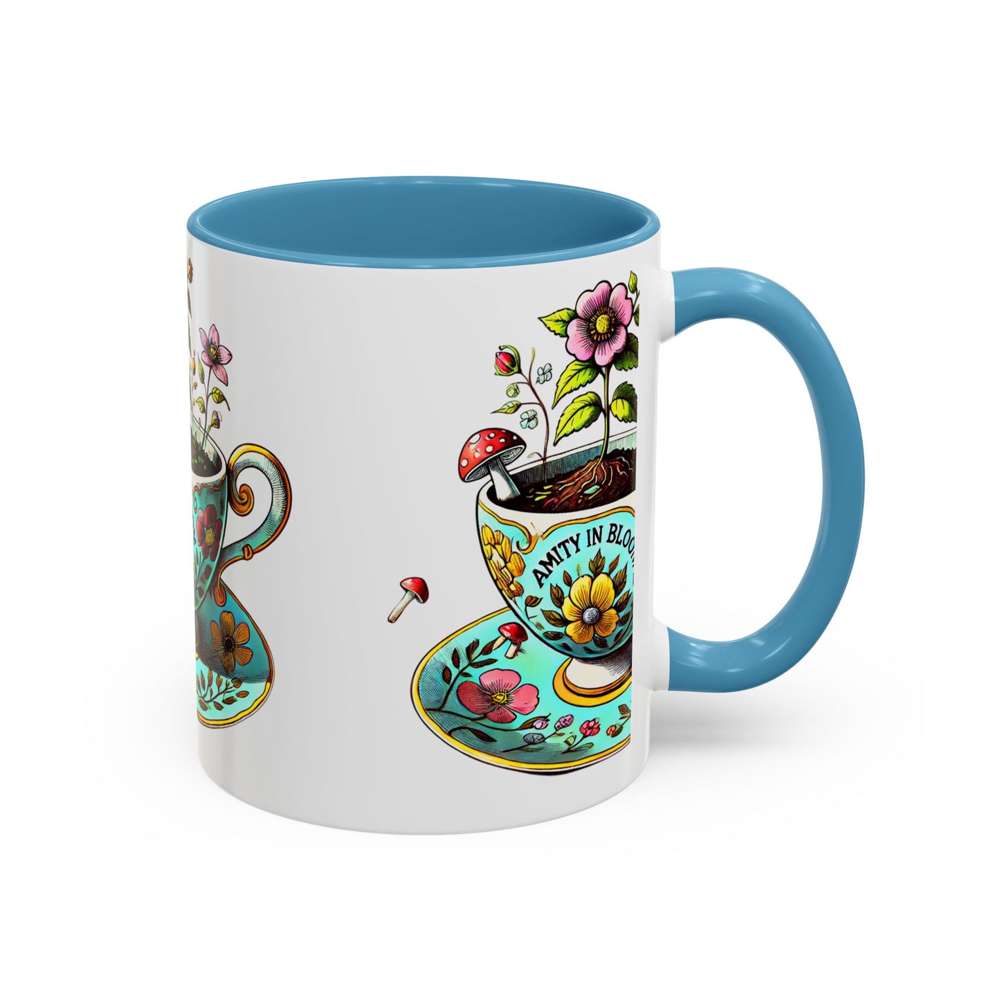 TeaCup on a MugCup | Amity in Bloom Original Design