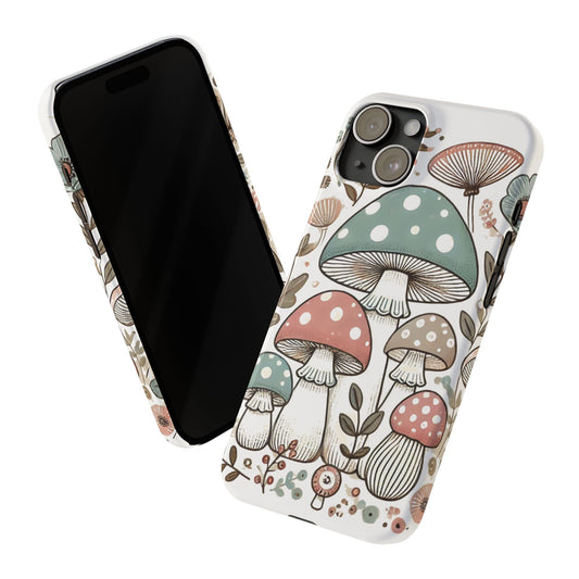 🍄 Shroom Signal – Tough Mushroom Phone Case