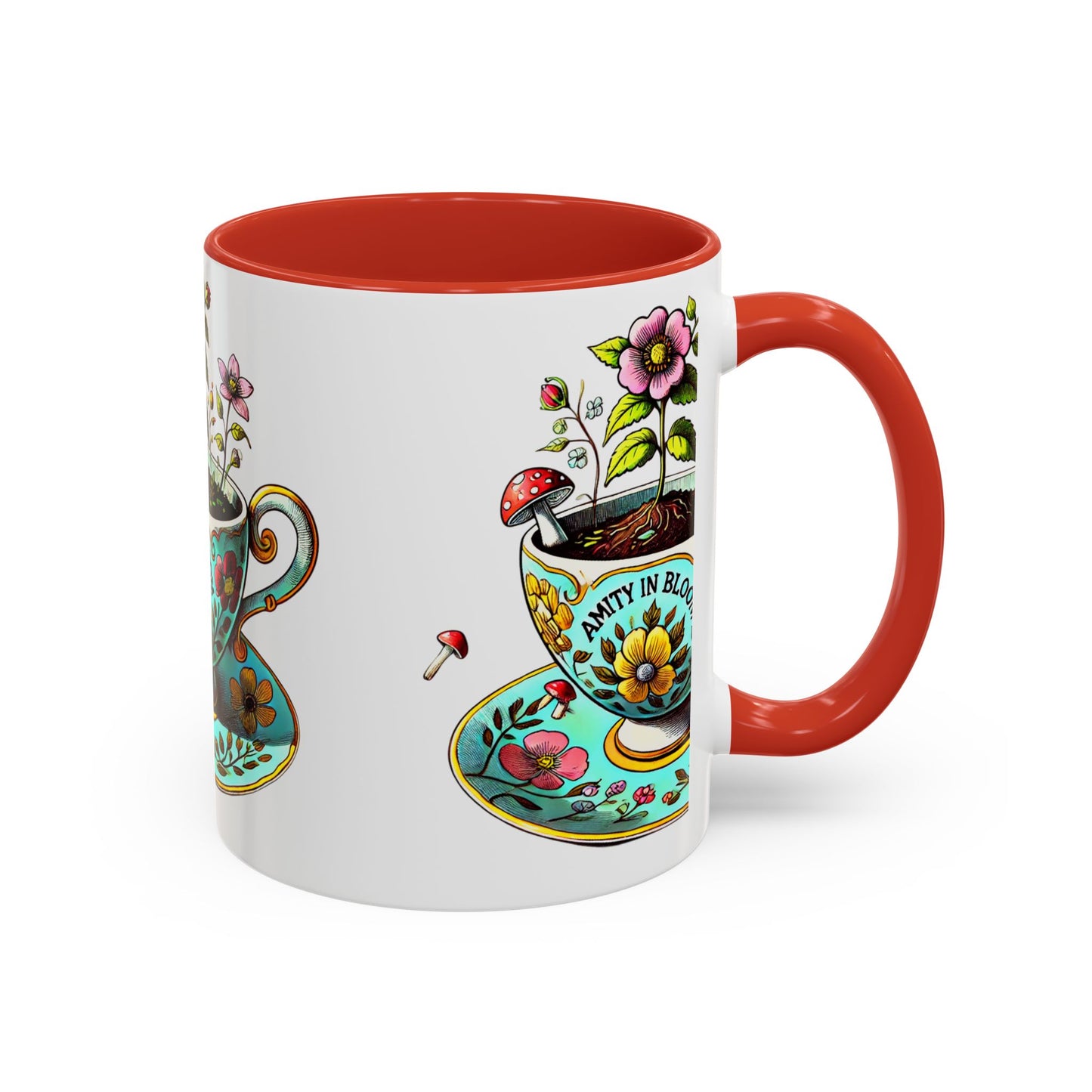 TeaCup on a MugCup | Amity in Bloom Original Design