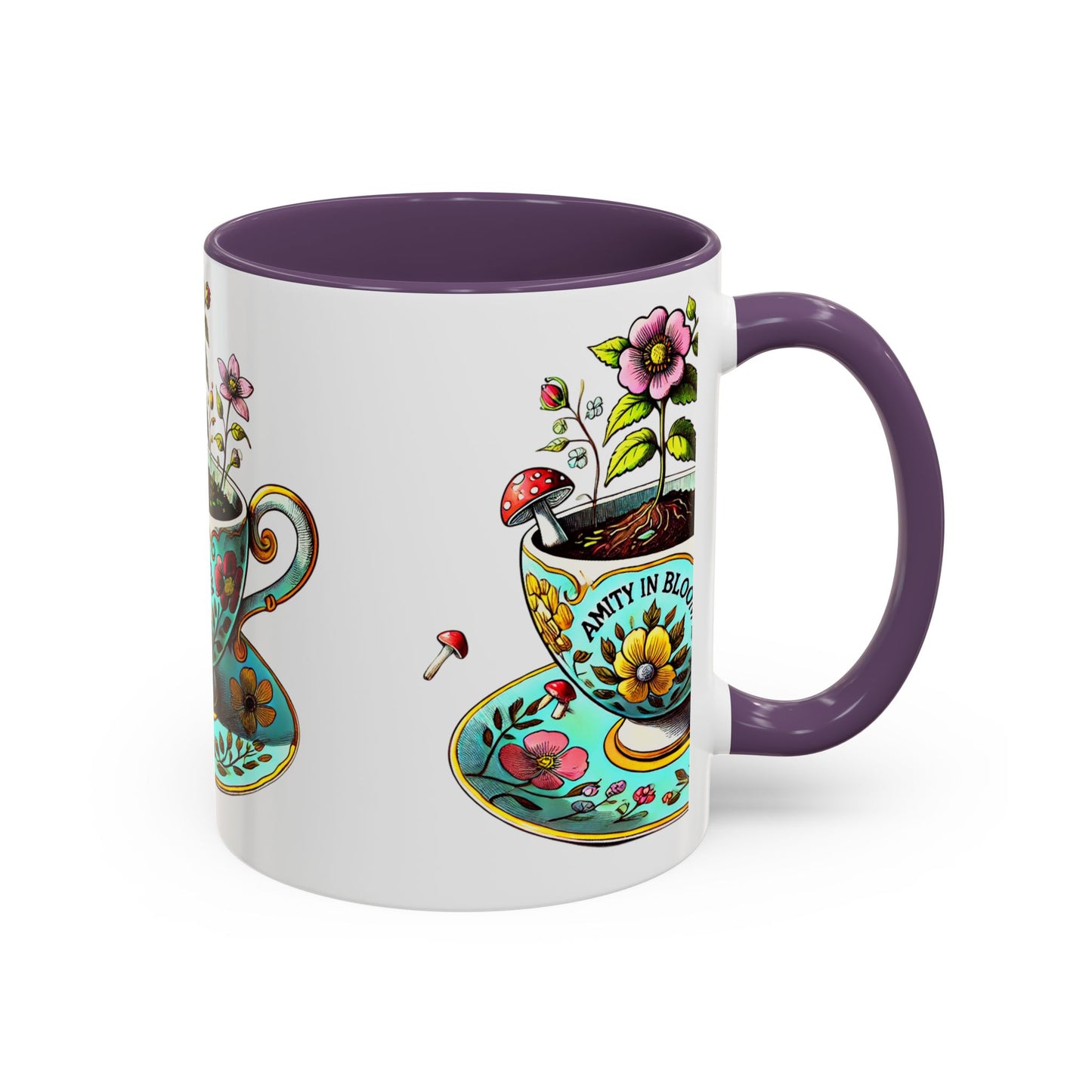 TeaCup on a MugCup | Amity in Bloom Original Design