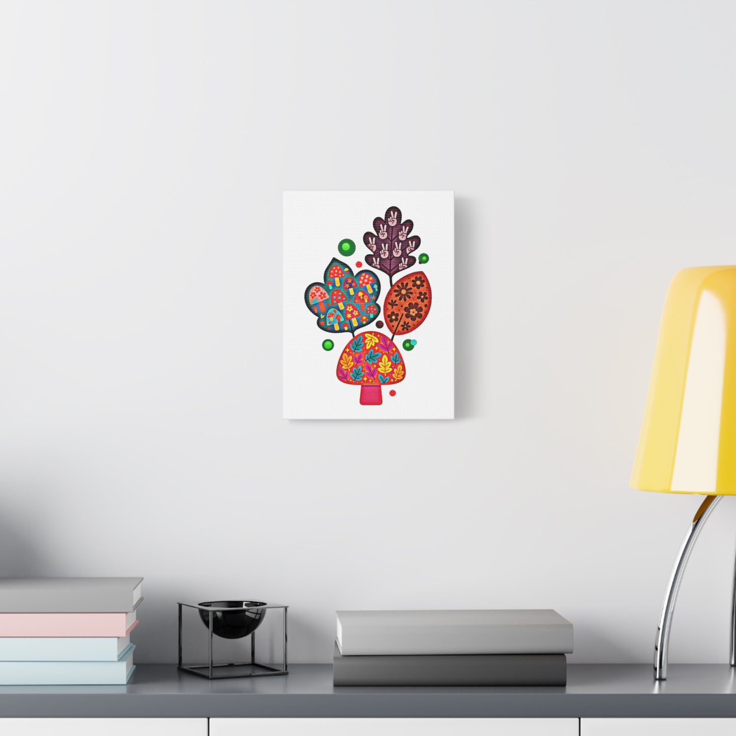 🍂 Autumn Patches Nature Canvas | Amity in Bloom Original