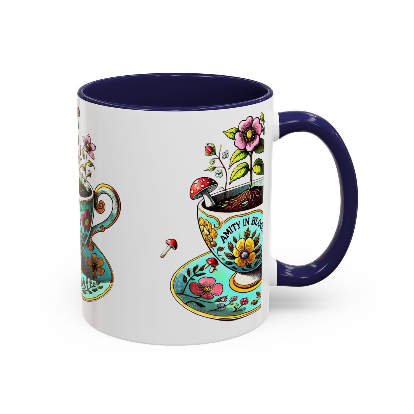 TeaCup on a MugCup | Amity in Bloom Original Design
