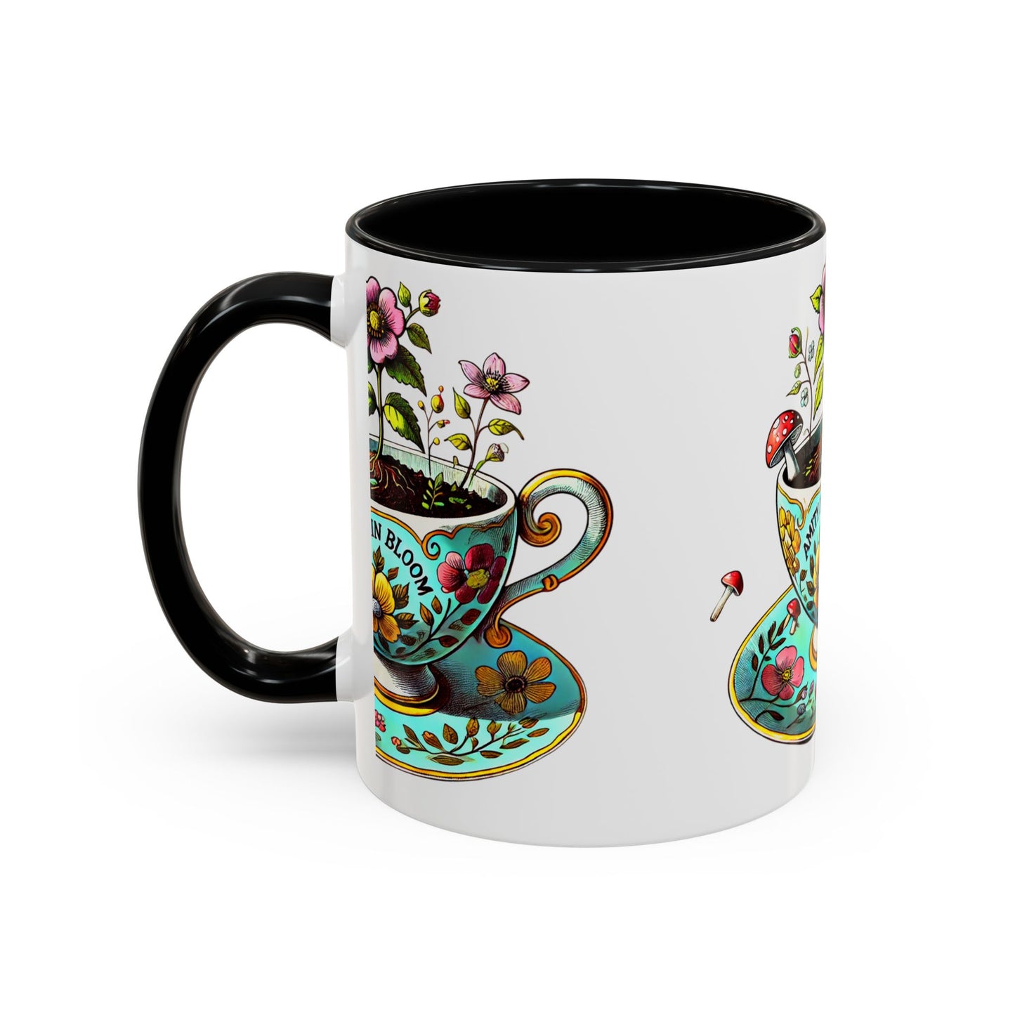TeaCup on a MugCup | Amity in Bloom Original Design