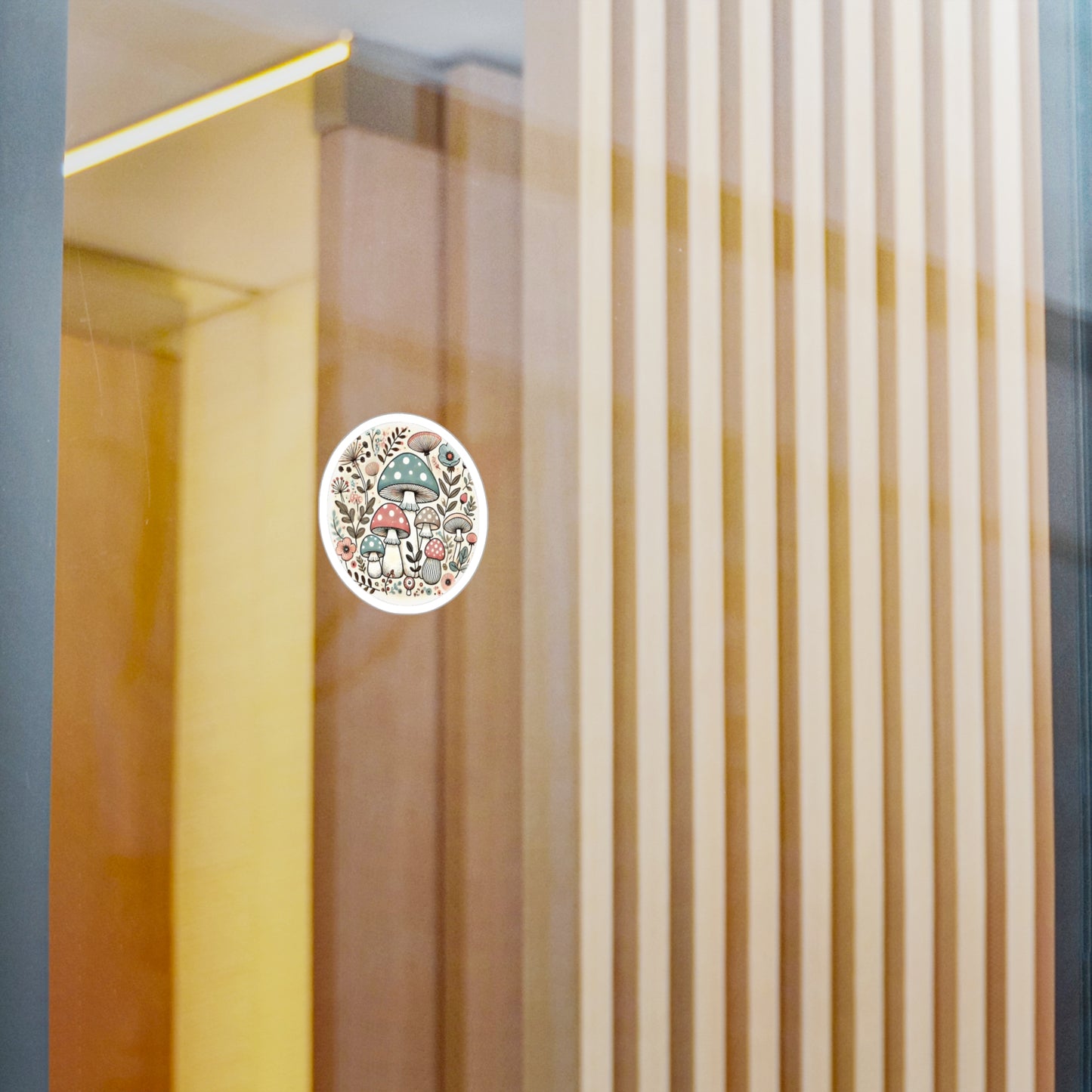 Towering Toadstools Vinyl Sticker | Amity in Bloom Original Design