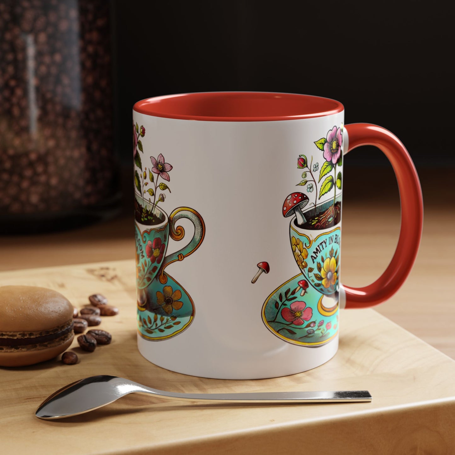 TeaCup on a MugCup | Amity in Bloom Original Design