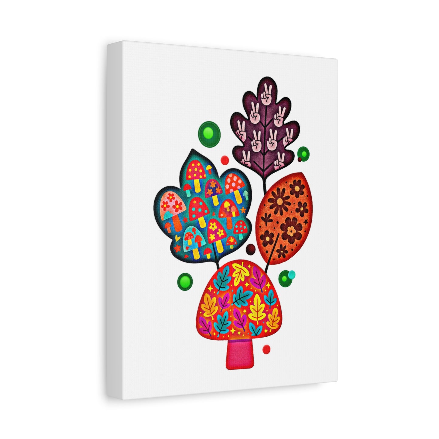 🍂 Autumn Patches Nature Canvas | Amity in Bloom Original