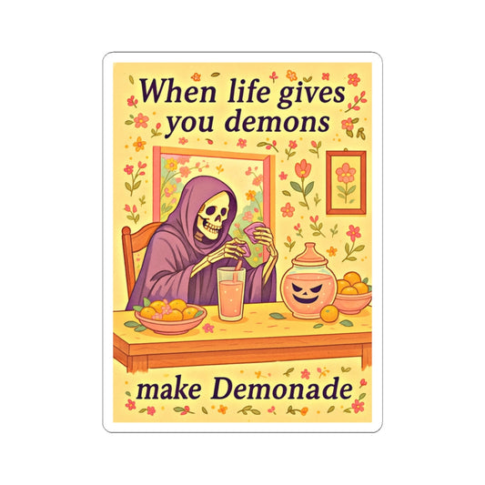 💀🍋 Demonade Days Sticker | Amity in Bloom Original