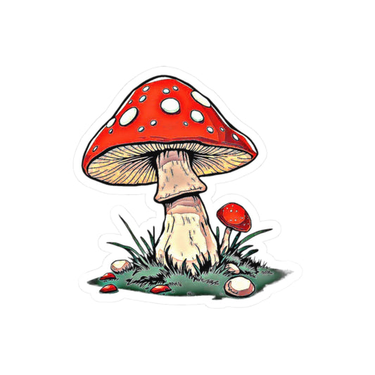 Shroom View Solo - No Background Edition Sticker | Amity in Bloom Original