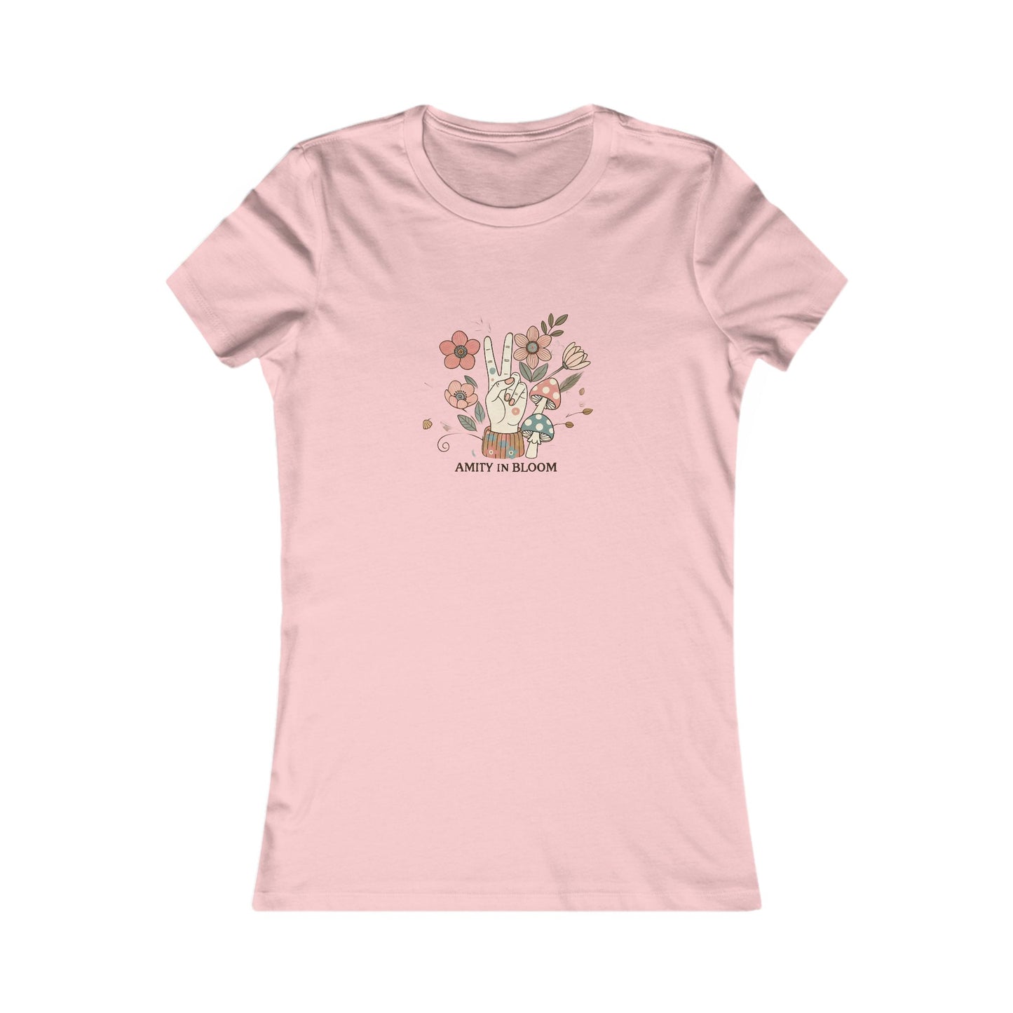 ✌️ Amity in Bloom Peace Out Tee | Amity in Bloom Original Design