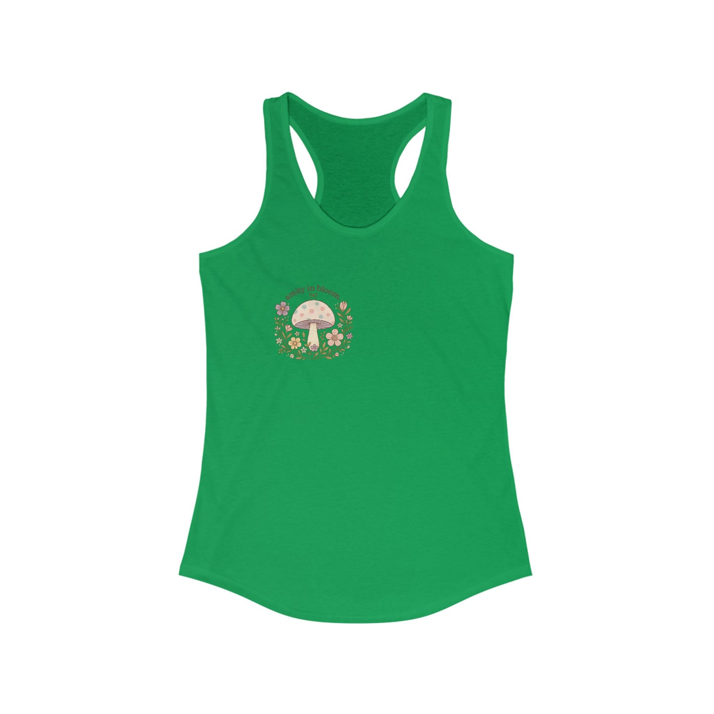 Rainbow Mush Logo Racerback Tank | Amity in Bloom Original