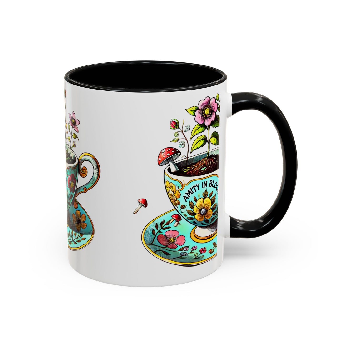 TeaCup on a MugCup | Amity in Bloom Original Design